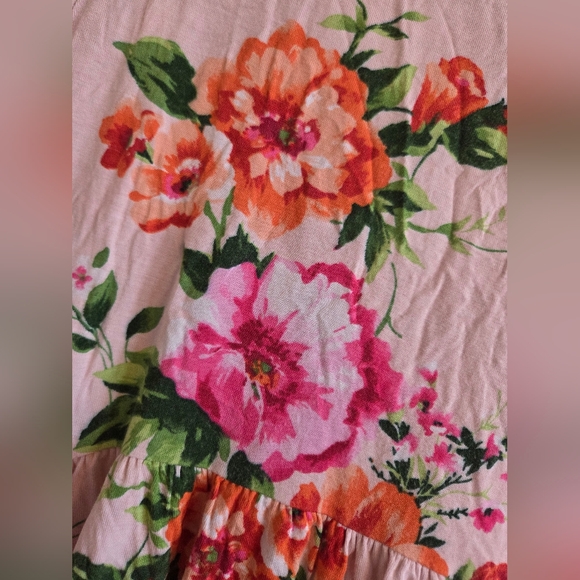 Lovely Melody Vibrant Floral Top - Picture 2 of 3